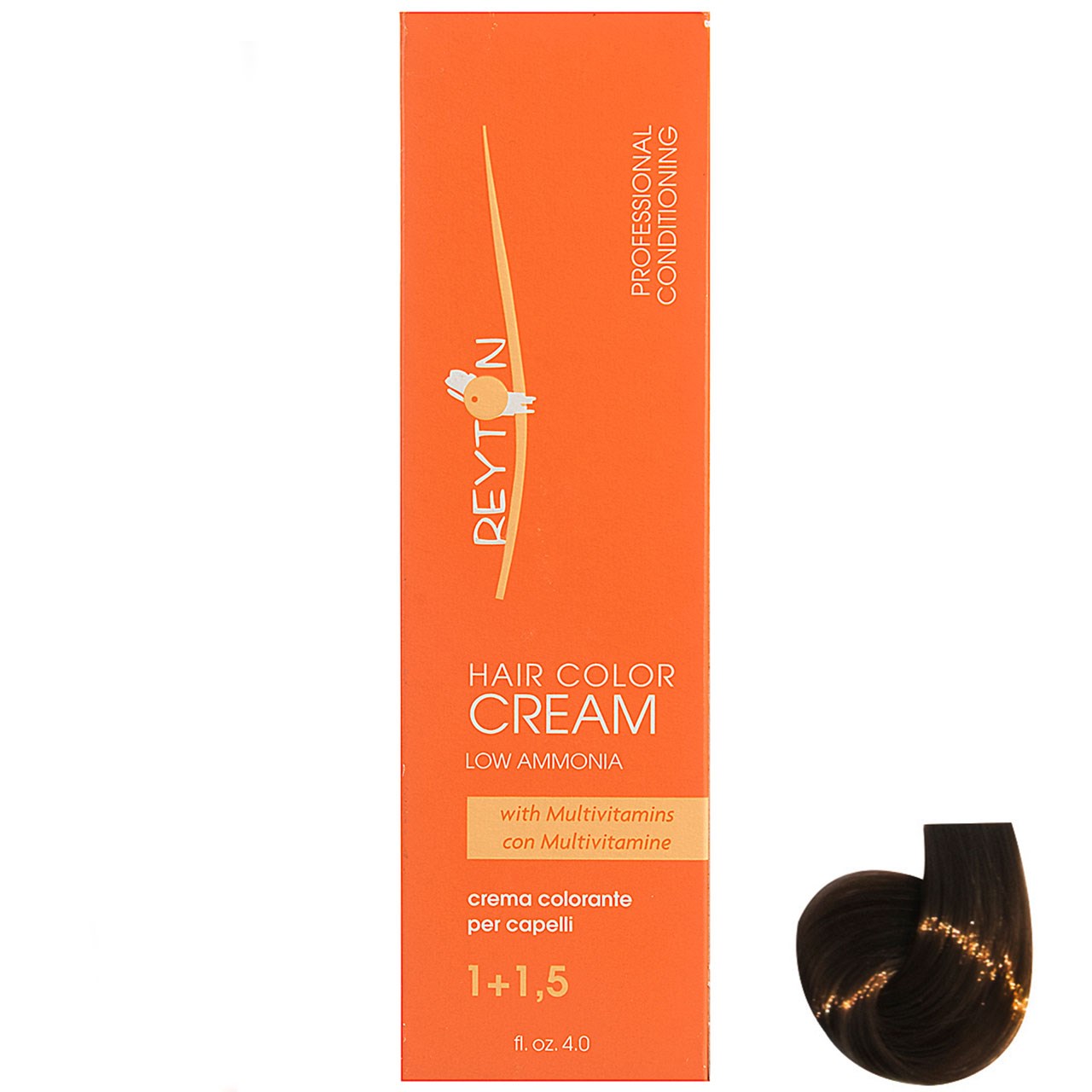 رنگ مو ریتون سری tabacco مدل light tabacco blonde شماره 7.35 حجم 120 میلی لیتر رنگ شکلاتی روشن